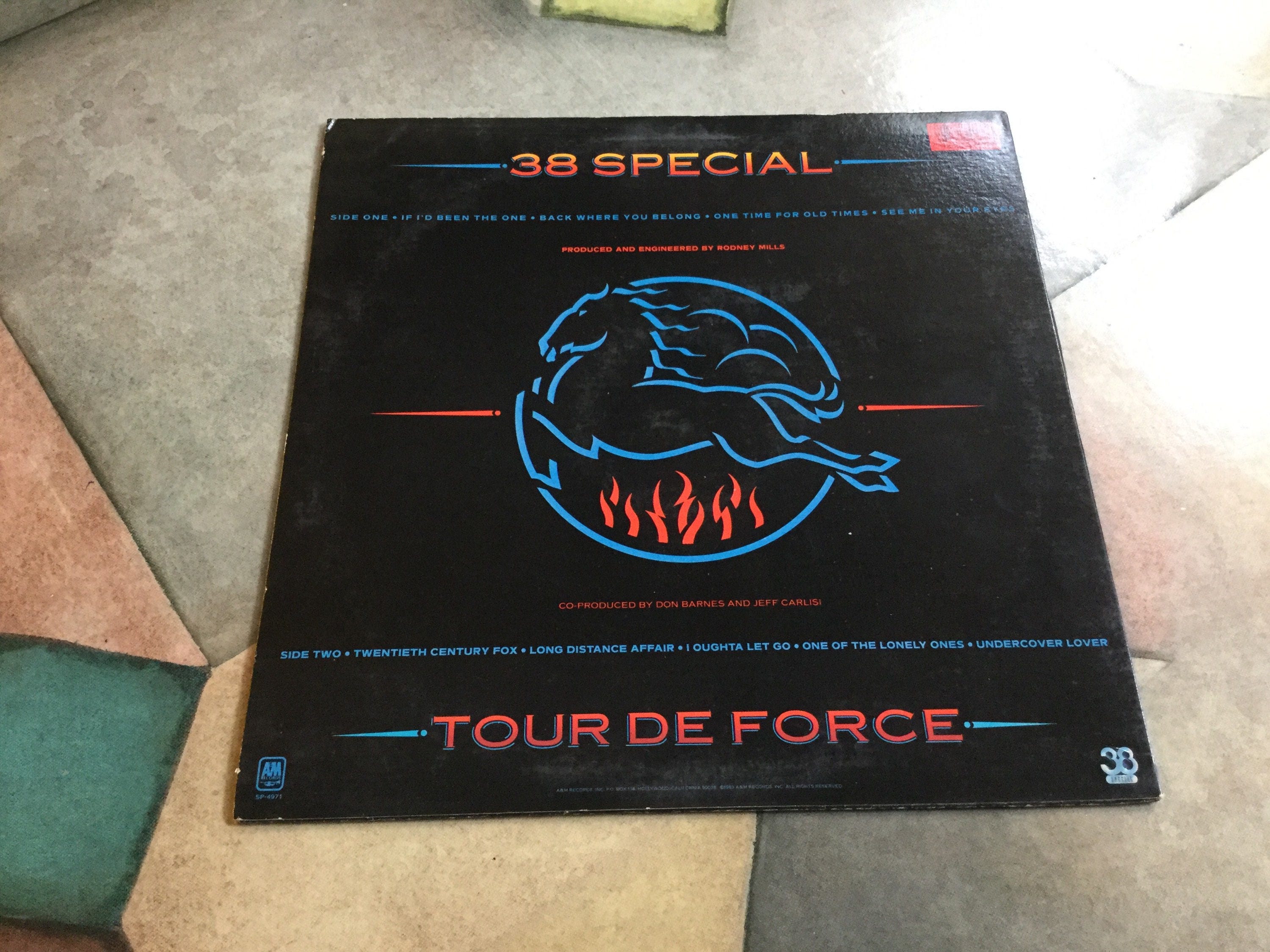 38 Special Tour De Force on A&M Records 1984 Donnie Van Zant