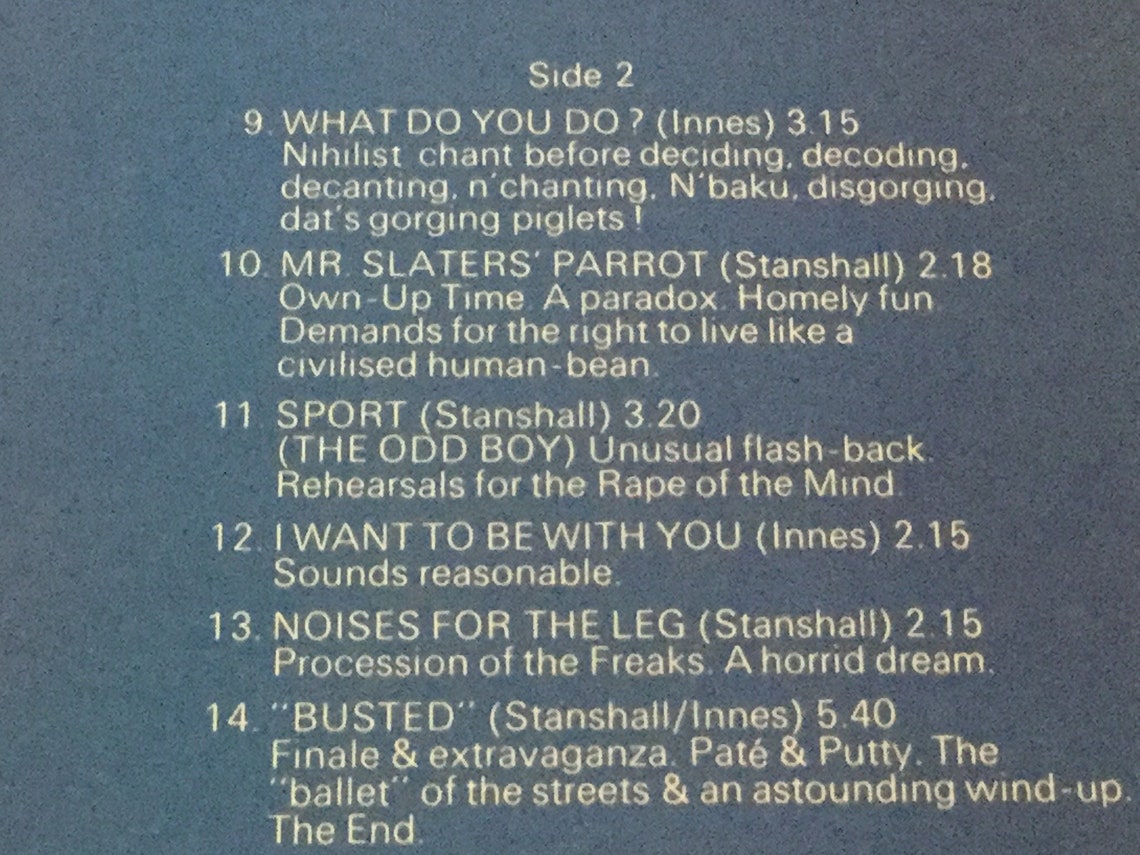 Bonzo Dog Band Keynsham on UA Records UK 1969 Usa Version Etsy