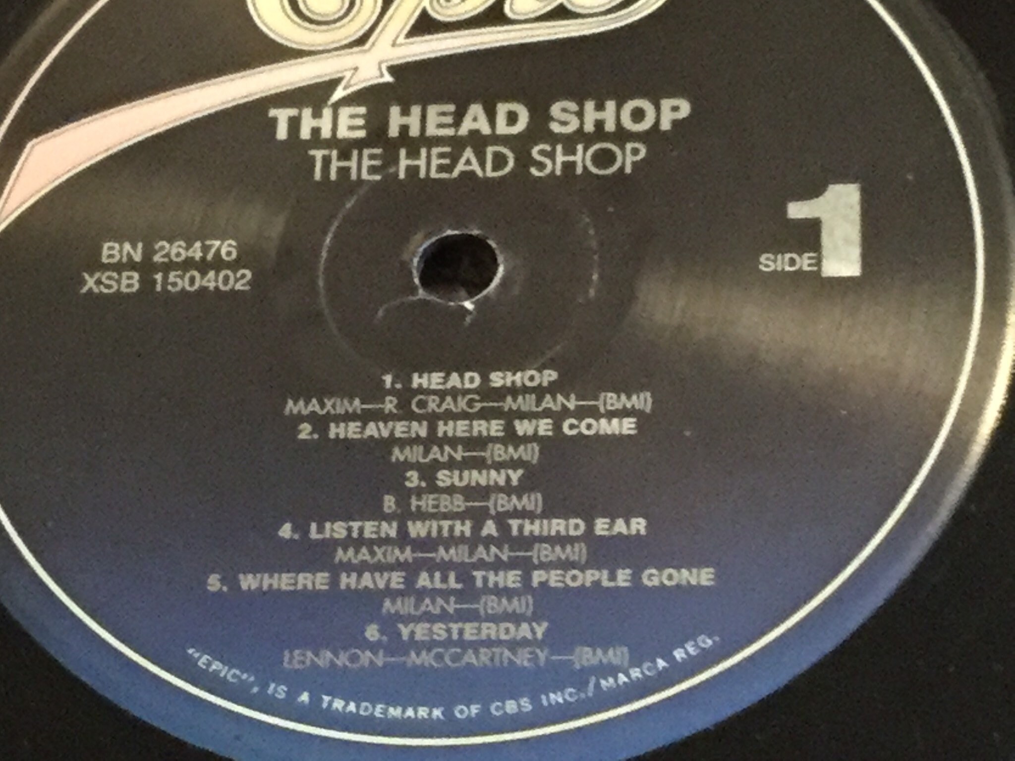 The Head Shop on Epic Records 1969 Rare psychedelic Nyc garage Etsy