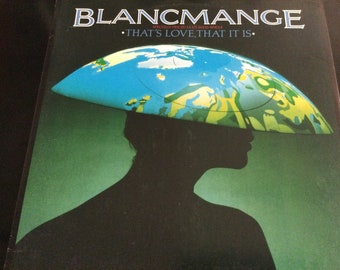 Blancmange tres canciones Maxi remix sencillo That's Love That It Is 45 rpm Sire Records