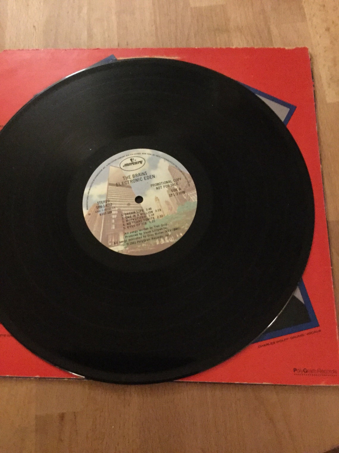 The Brains Eletronic Eden Tom Gray Atlanta New Wave Steve Etsy