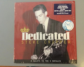 Steve Cropper Dedicated A Salute To The 5 Royales One  Record With The 5 Royales Dedicated To You lp original Record with Artists BB King