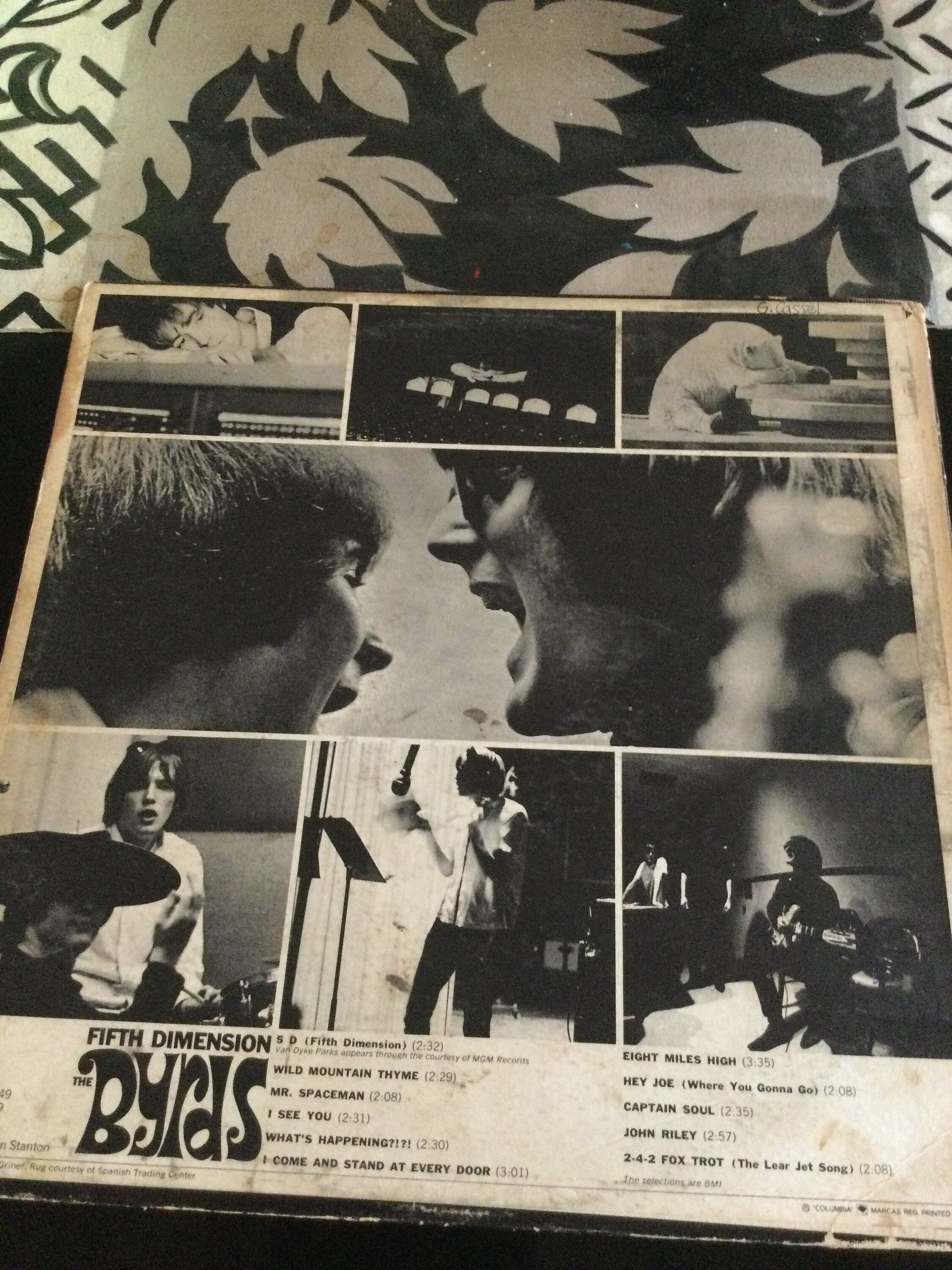 The Byrds Fifth Dimension Columbia Records MONO - Etsy