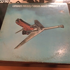Uriah Heep High And Mighty 1976 Warner bros Bronze
