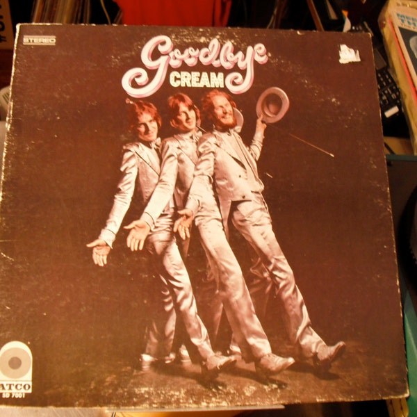 Cream  Goodbye Original 1969 vintage Vinyl Live LA Forum plus 3 studio songs with George Harrison