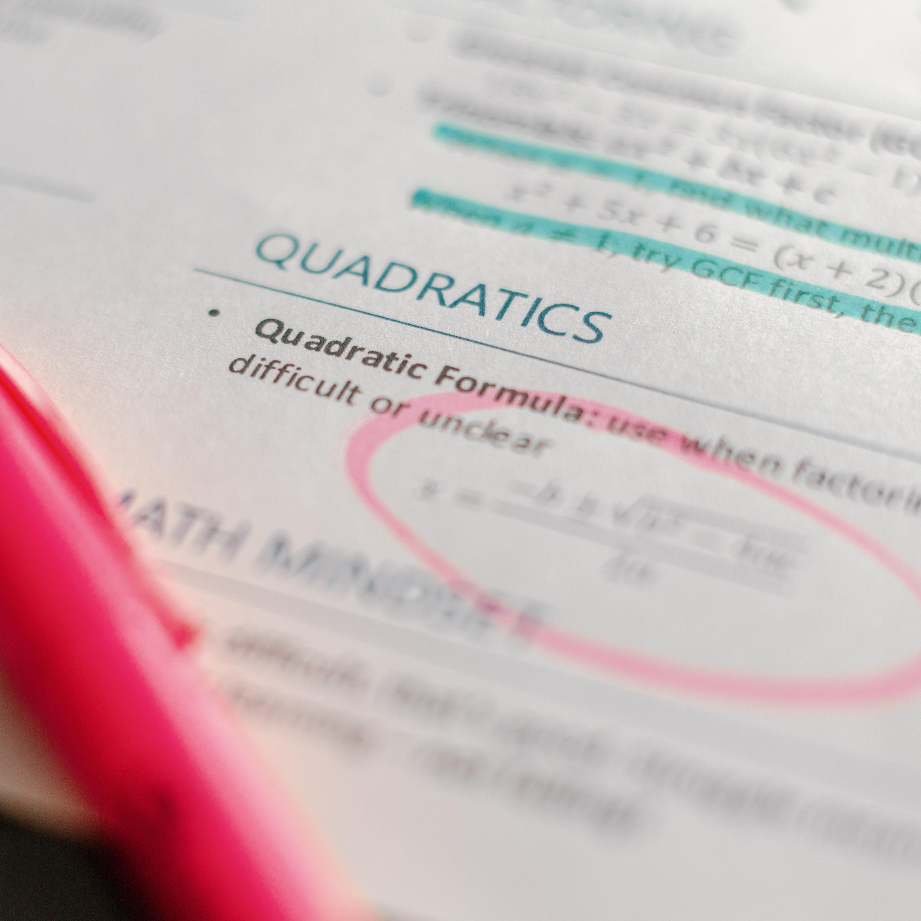 Algebra Refresher Cheat Sheet for Adults (printable PDF) - Etsy