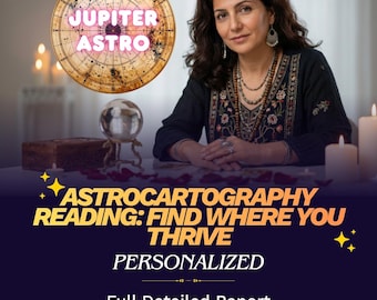 Lettura astrocartografica: scopri DOVE puoi dare il meglio di te