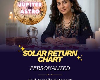 Lettura personalizzata del tema natale: previsioni astrologiche annuali