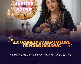 Extremely In-Depth Love Psychic Reading – Your Complete Romantic Blueprint (15–20 Cards)