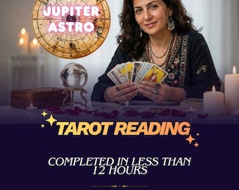 Lettura intuitiva dei tarocchi, consulenza in giornata (solo consegna digitale)