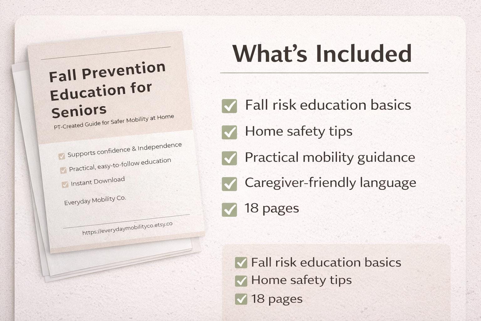 Fall Prevention Guide for Seniors- Easy-to-follow Home Safety ...
