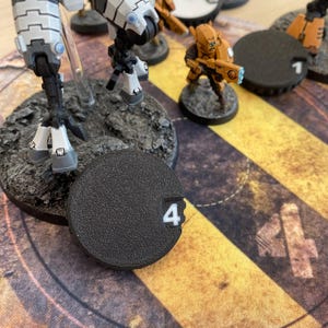 0–9 Wound Counters - Dial Tabletop Tracker - Wargaming Token