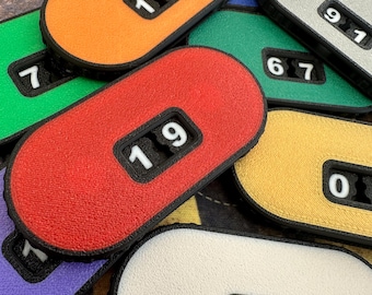 0–99 Wound Counters - Dual Dial Tabletop Tracker - Wargaming Token