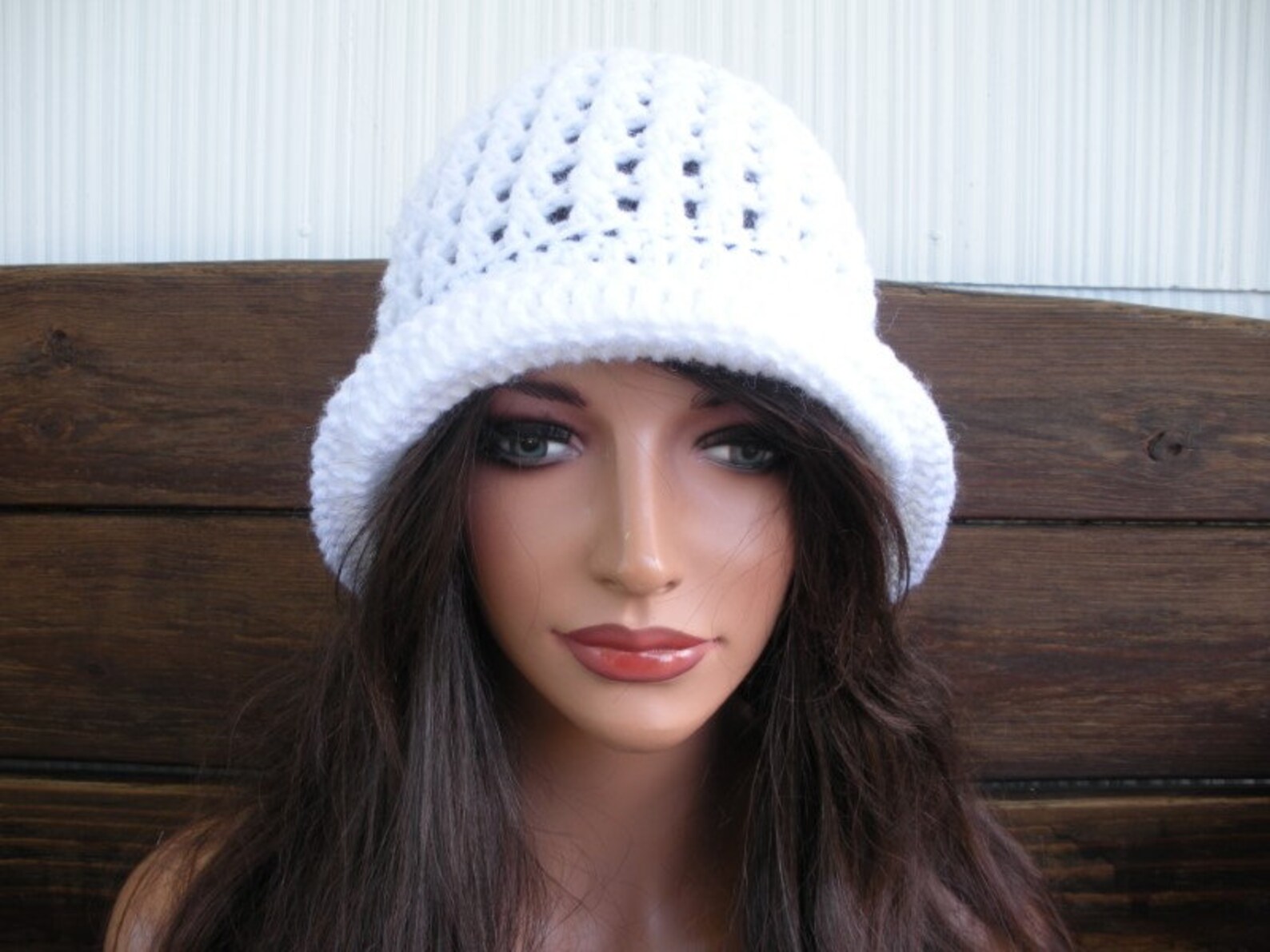 Womens Bucket Hat Crochet Hat Winter Fashion Accessories Women Etsy