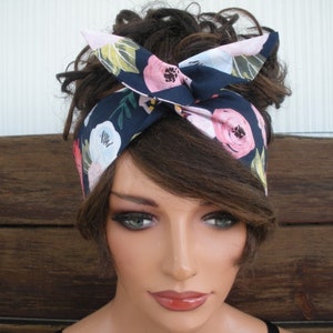 Peach Headscarf - Etsy display picture 1