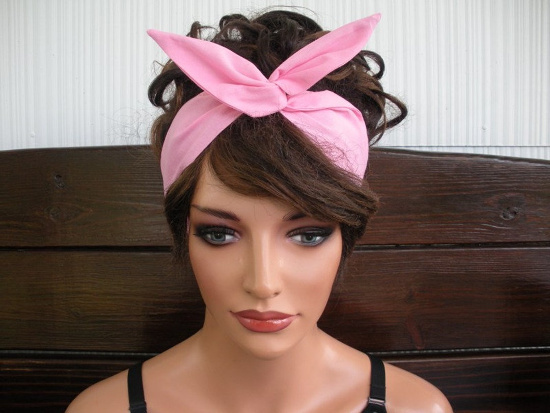 Wired Headband Dolly Bow Headband Womens Headband Summer Fashion