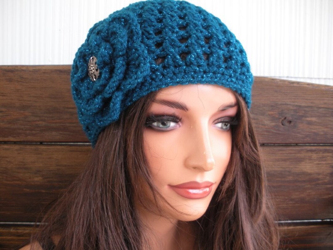 Womens Hat Winter Crochet Hat Winter Fashion Accessories Women Beanie