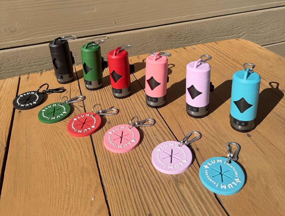 Lumi LED Poop Bag Holder/ Dispenser/ Poop Loop/ Rechargeable - Etsy