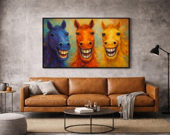Abstrakt / Pferd / Kunst / Digitaldruck / Modern