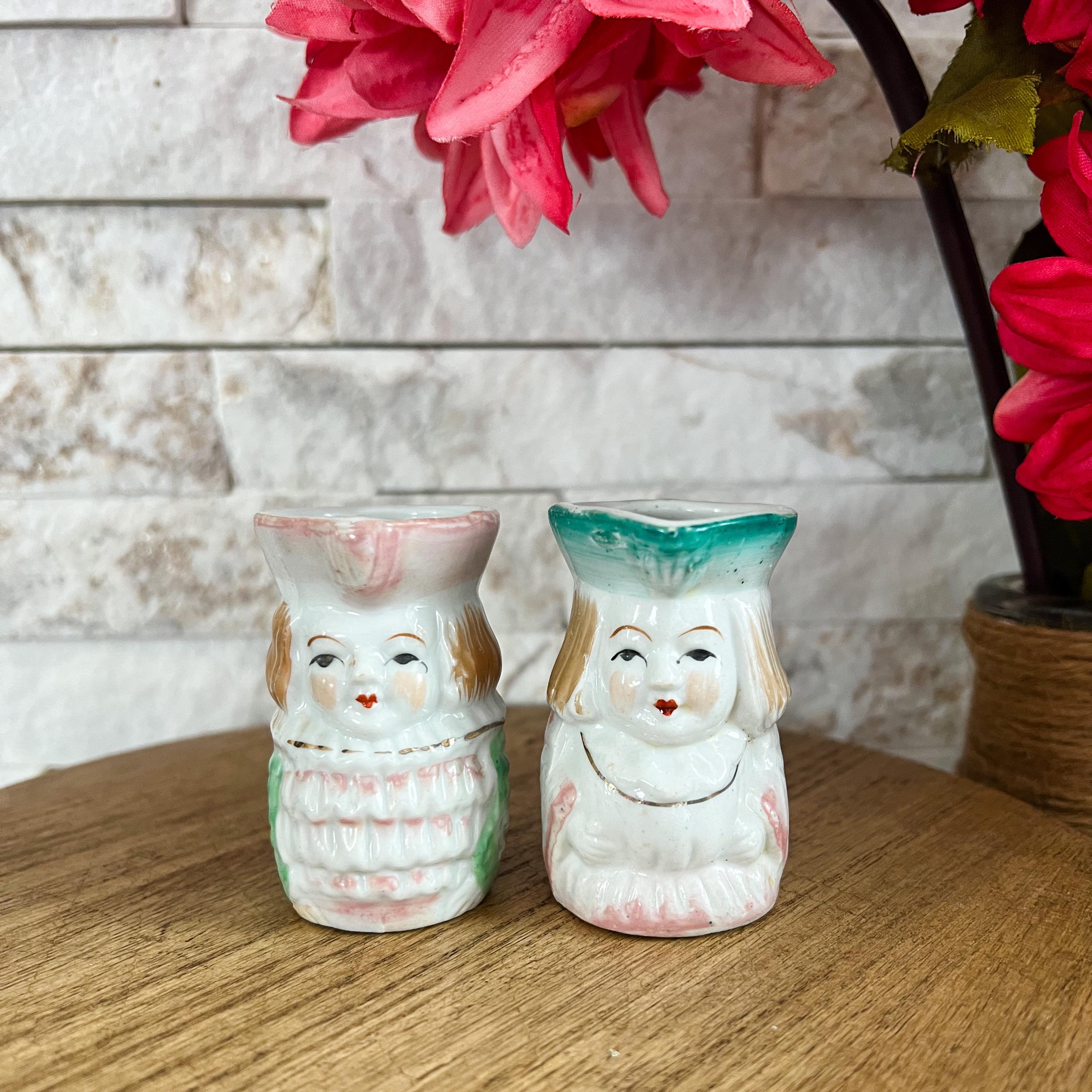 Vintage Mini Toby Mugs - Etsy