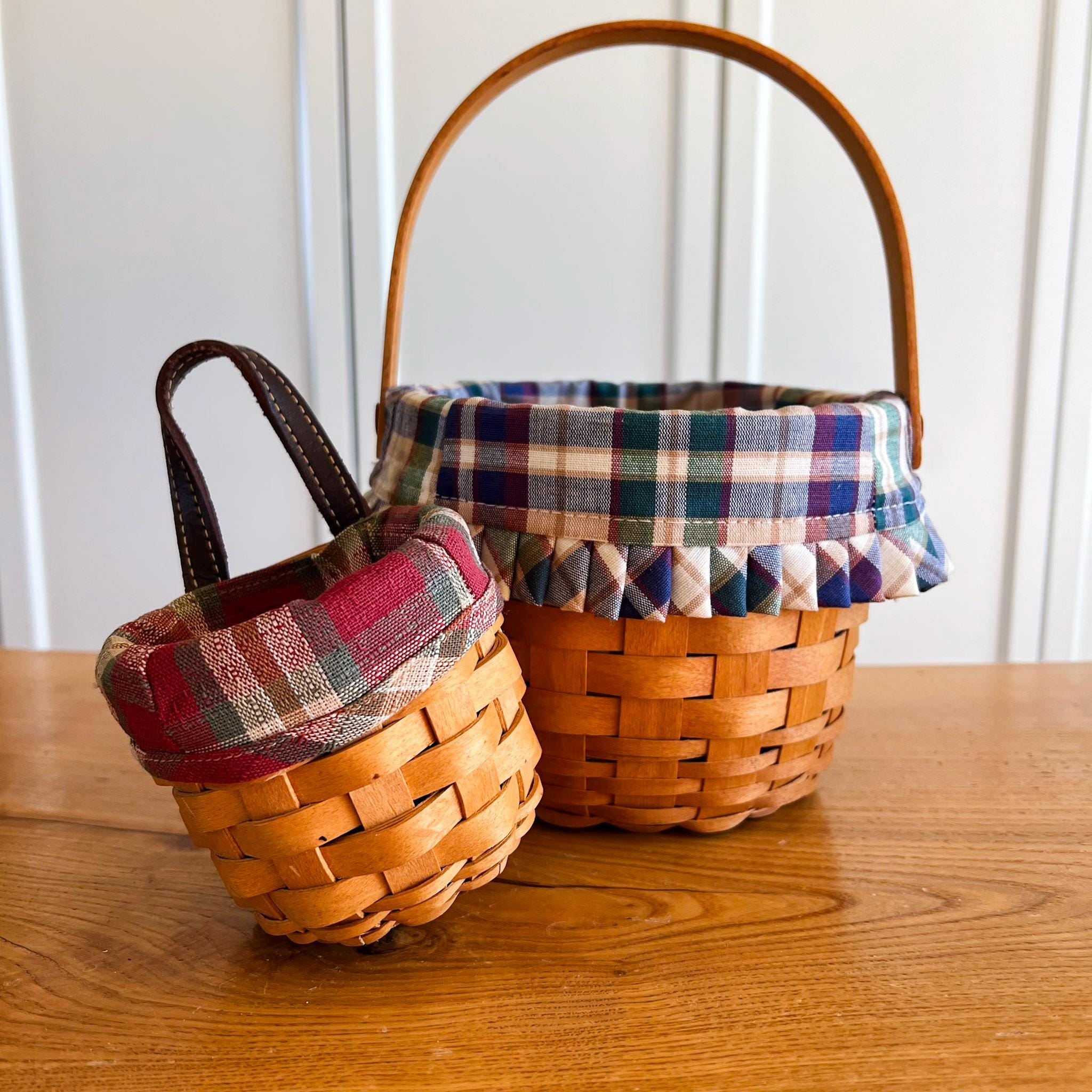Longaberger 2 Handle Basket - Etsy