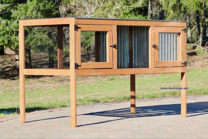 Rabbit Hutch Plans - Etsy