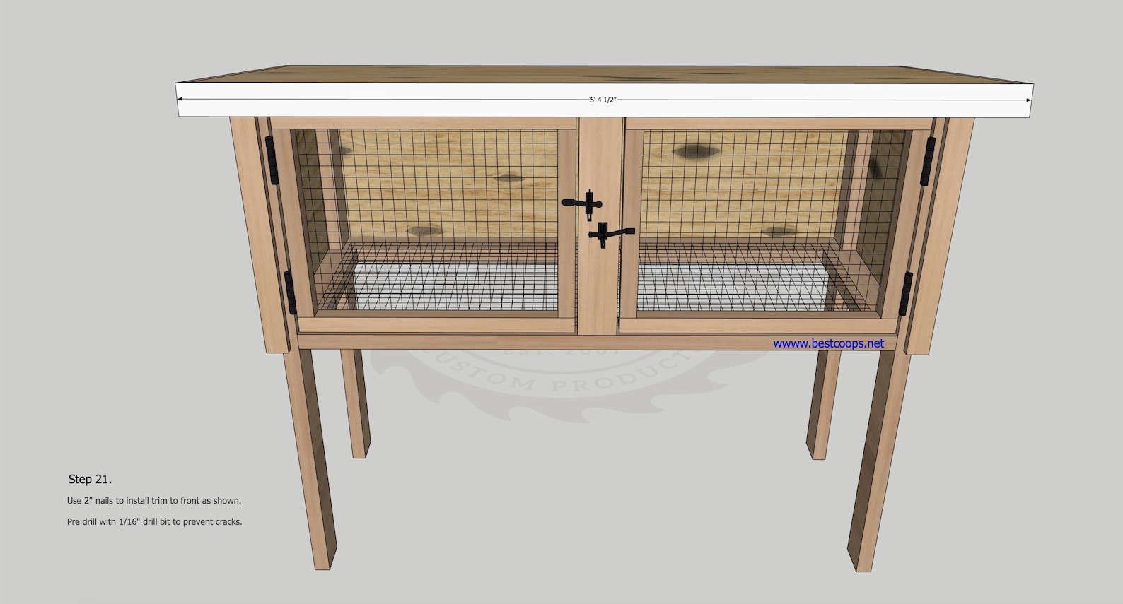 Rabbit Hutch Plans - Etsy