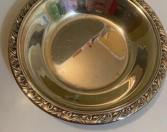 Vintage Reed and Barton Silver Candy Dish