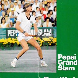 1981 Pepsi Grand Slam Tennis Program SIGNED John McEnroe Boca West Borg Vilas