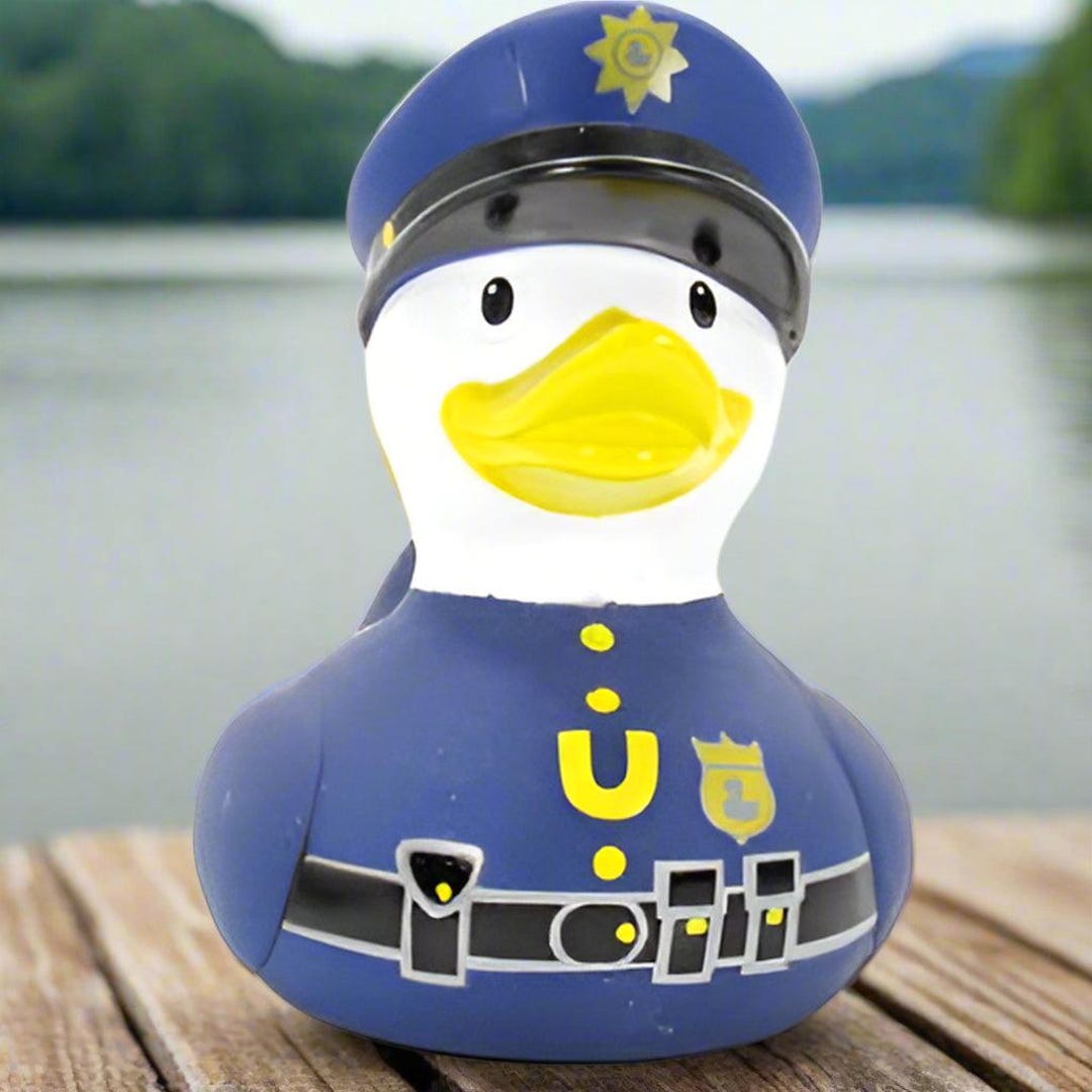 Cop Rubber Duck - Etsy