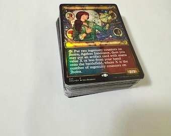 Individuell angefertigtes Proxy Kommandanten Deck (108 Karten)- Plus Folien Optionen