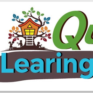 May include: A rectangular banner with the words "Quality Learning Center" in green, blue, and yellow, and a treehouse graphic. The text "My Child is an Honor Student" is also displayed in green and blue.
