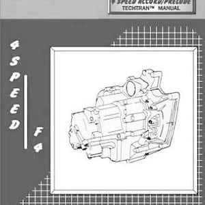 Honda Prelude Service Manual - Etsy
