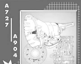 A727 / 904 Transmission TechTran Manual | Chrysler TorqueFlite Automatic Gearbox Repair Guide