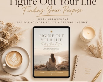 Figure out your life Ebook | Finding Your Purpose Guide | Self Improvement | PDF for Young Adults | Getting unstuck | Digital Download