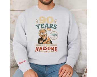 90th Birthday Sweatshirt, Vintage 1936 Birthday Sweater, Gift for chapter 90th, Chapter 90