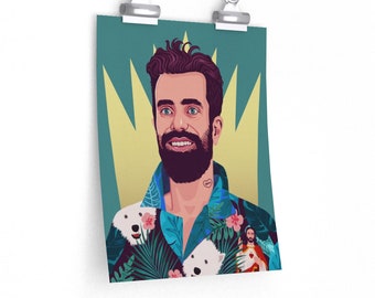 George King of Bankstown Premium Matte Posters For fans of Survivor!