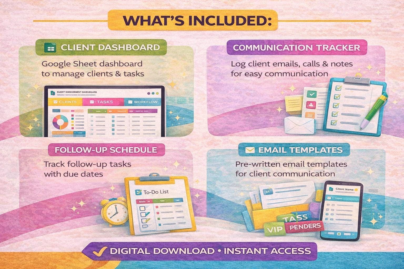 Client Management Toolkit for Small Businesses (digital Download) - Etsy