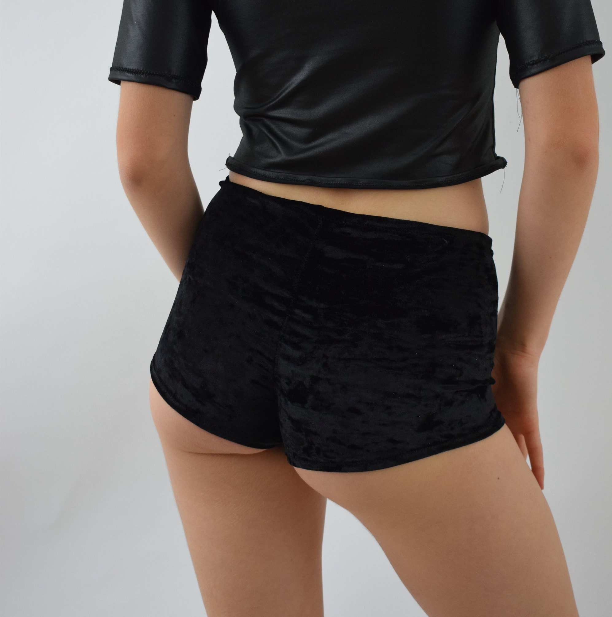 Hot Busty Firm Women In Skin Tight Booty Shorts