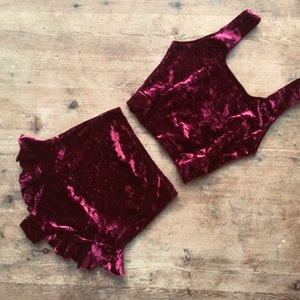 Vintage circus costume trapeze set aerial