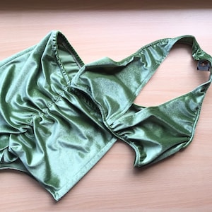 Velvet booty shorts and bralette set ready to ship xs velvet bikini