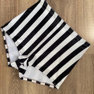 striped circus shorts  hot pants aerial costume halloween