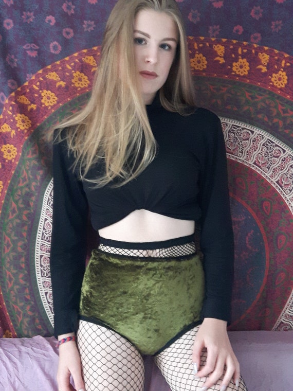 high waisted knicker shorts