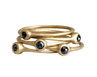 Black diamond stacking rings. Connect the dots. Pie.
