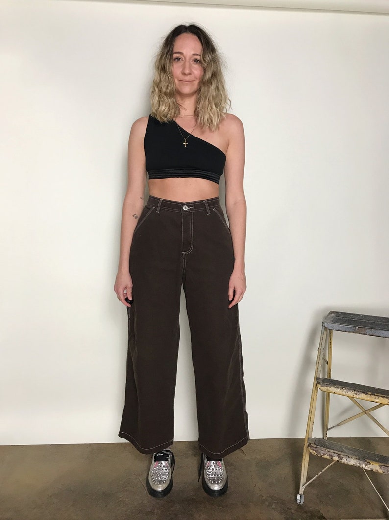 CHOCOLATE WIDE LEGS 30