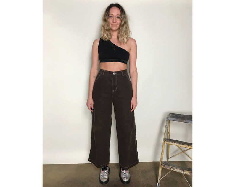 CHOCOLATE WIDE LEGS 30