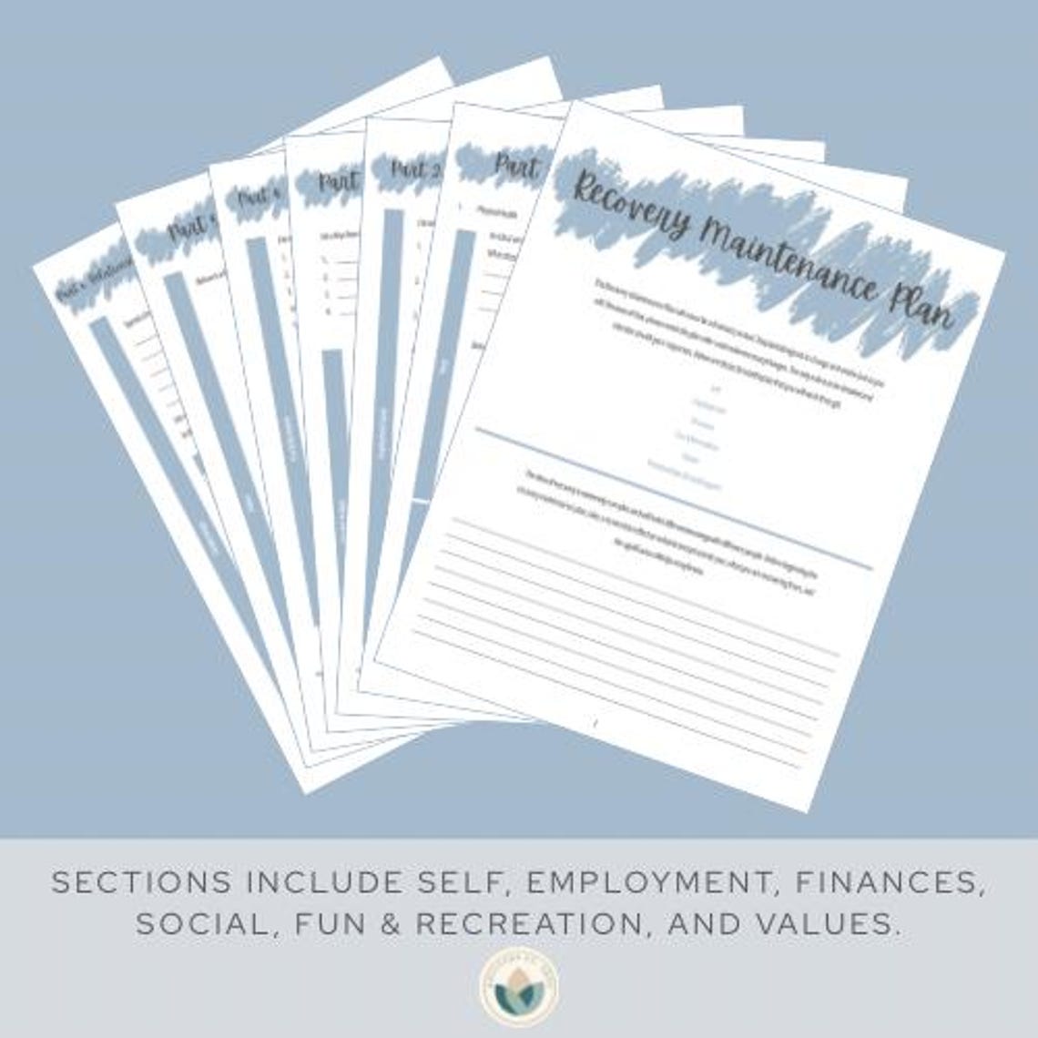 Recovery Maintenance Recovery Maintenance Plan | Printable Therapy Worksheets for Addiction ...