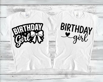 Birthday Girl SVG PNG, Coquette Bow, Preppy Birthday Shirt Design, Its My Birthday, Happy Birthday, Trendy Birthday Queen, Digital Download