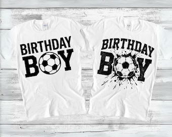 Soccer Birthday Boy SVG, Soccer Birthday Boy PNG, Sports Cut File, Sublimation Design, Digital Download