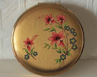 Vintage Mirror Powder Compact